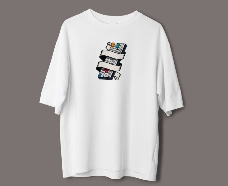 Keyboard Oversize Tshirt - Görsel 2