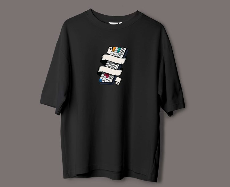 Keyboard Oversize Tshirt