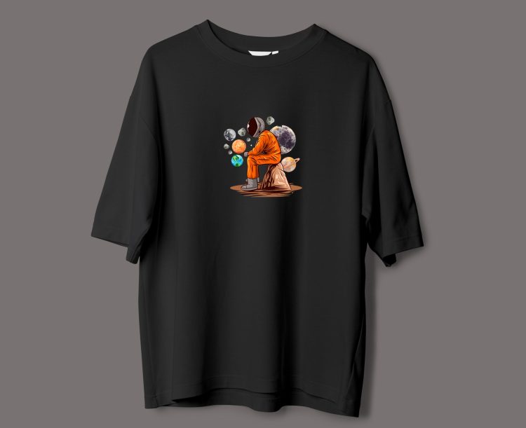 Thinking Astronaut Oversize Tshirt