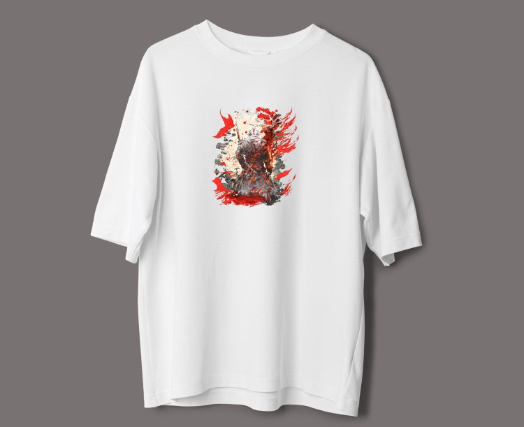Samurai Road Oversize Tshirt - Görsel 2