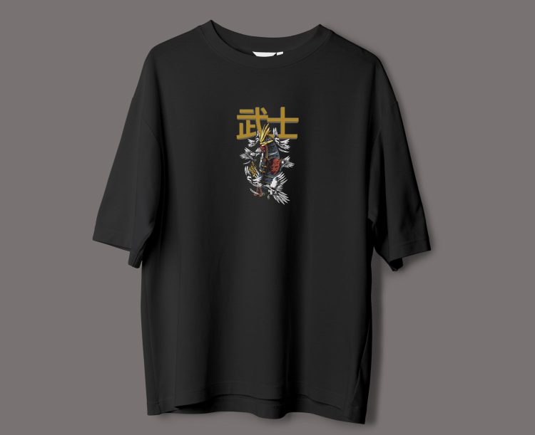 Samurai Bird Oversize T-Shirt